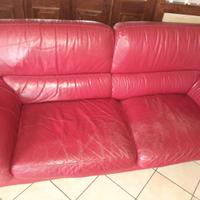 Divano di pelle poltrone sofà 