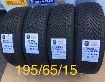 Gomme usate invernali 195/65/15