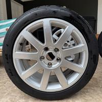Cerchi audi 17 con gomme nuove
