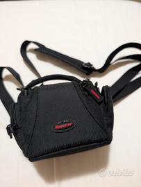 Borsa camera fotografica a tracolla come nuova