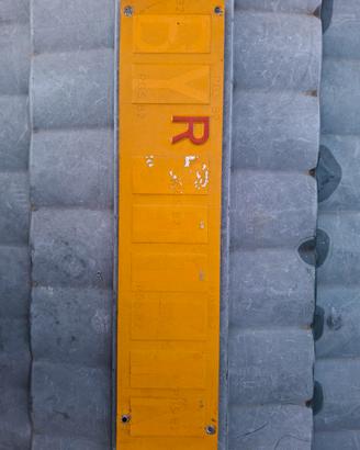 Targa ripetitrice carrello rimorchio 