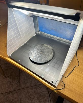 Cabina di aspirazione per aerografo