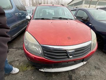DACIA SANDERO STEPWAY 2010 PER RICAMBI