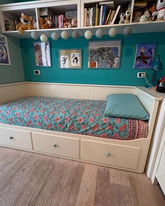 letto Ikea Hemnes, da singolo a matrimoniale