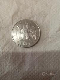 10 lire del 1939 Emanuele III