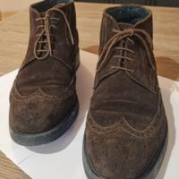 Scarpe artigianali di camoscio. Taglia 42