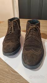Scarpe artigianali di camoscio. Taglia 42
