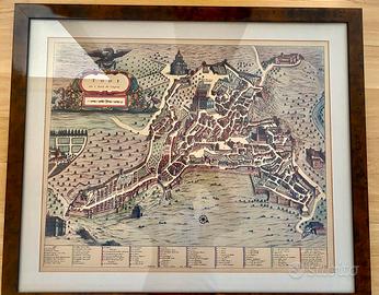 Riproduzione mappa antica