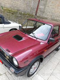A112 Abarth 70hp originale, anno 1984, oro ASI