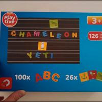 Kit lettere magnetiche+parole in inglese Playtive