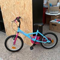 Bici bimba 16 adatta a bimbe dai 4 ai 6 anni