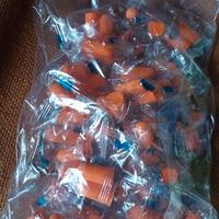 150 paia tappi orecchie arancioni  🖤