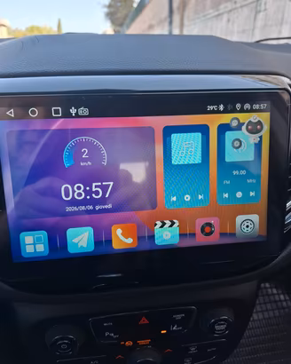 autoradio carplay jeep compass
