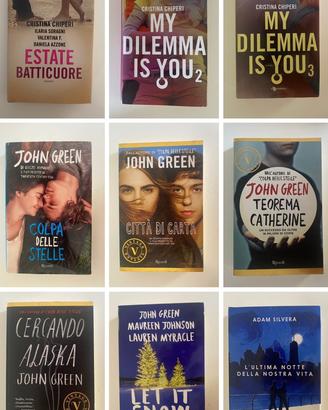 Libri narrativa per ragazzi/young adult