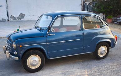 Fiat 600 D d'epoca 1960