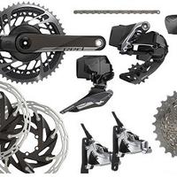 Gruppo sram red e-tap axs disc quarq 2x12 strada