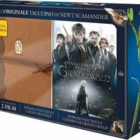 Cofanetto DVD Animali Fantastici+ taccuino Newt