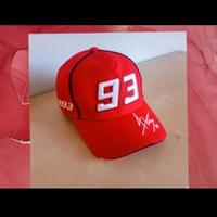 Cappello Sportivo Rosso Moto 