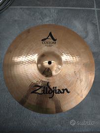 piatto batteria zildjian crash custom