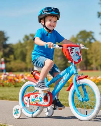 BICICLETTA TOIMSA puffi 14'