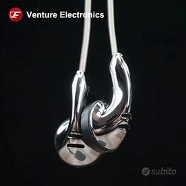 Venture Electronics Monk Sm Slim Metal Auricolari