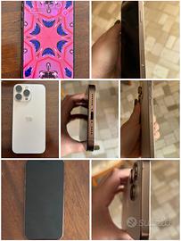 iPhone 16 pro max 256gb Titanio Sabbia
