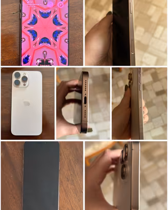 iPhone 16 pro max 256gb Titanio Sabbia