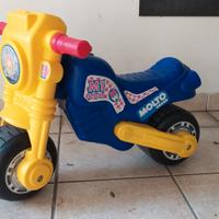 moto giocattolo per bambini, no pedali
