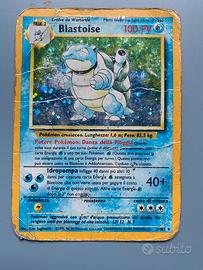 Carta pokemon Blastoise holo 1995