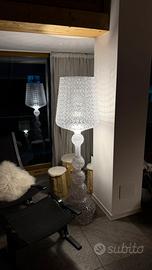 Lampada Kabuki trasparente - imitazione Kartell