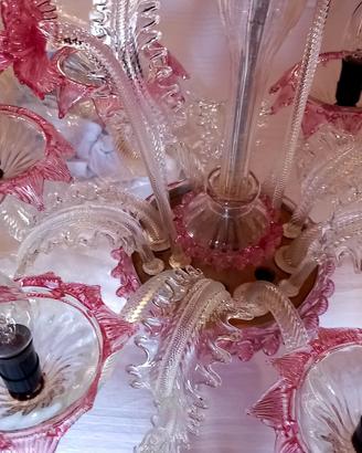 lampadario di murano