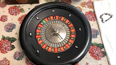 Roulette gioco da tavolo vintage