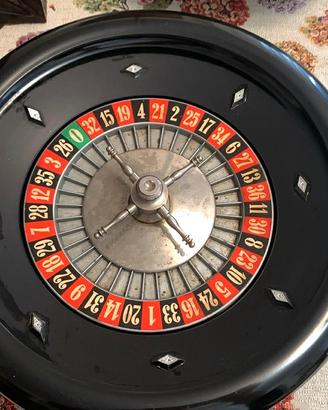 Roulette gioco da tavolo vintage