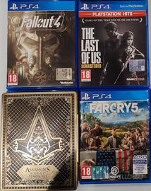 4 Giochi PlayStation 4