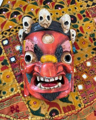Maschera Artigianale di Mahakala