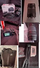 Canon eos4000d + obiettivo canon 75-300mm