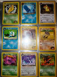 Carte Pokemon Gym e Dark