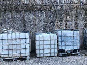 cisterne per acqua piovana usate