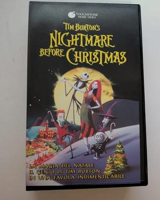 The nightmare before christmas 1995 VHS ita