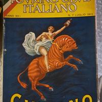 rivista Touring Club 1915 Cappiello