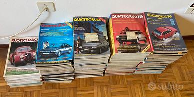 Riviste a Quattroruote e Ruoteclassiche anni 80/90