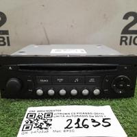 AUTORADIO MP3 CITROEN C3 Picasso 98041626XT00 (08>