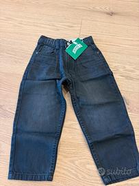 Jeans bambino Higgins nero loose fit 4 anni