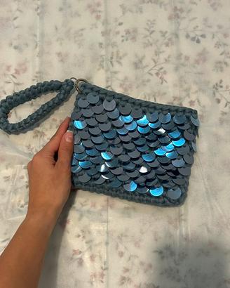 Pochette fatta a mano all’uncinetto