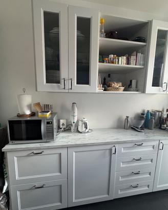 Composizione cucina Ikea bianco opaco