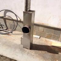 Canna fumaria acciaio inox