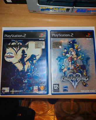Kingdom hearts 1 + 2 ps2