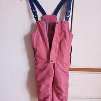 Tuta sci, giacca e scarponcini neve bambina