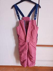 Tuta sci, giacca e scarponcini neve bambina