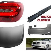 Mercedes Classe A W176 musata parafango cerchi 15>